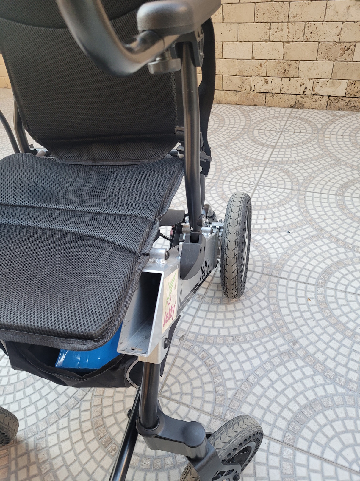 JT-311 Standart Akülü Tekerlekli Sandalye Gri