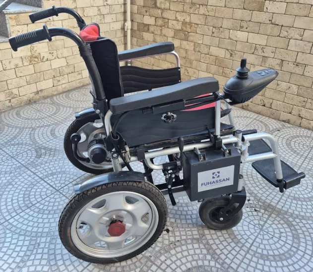  2. EL Fuhassan JT-099 Katlanır Akülü Tekerlekli Sandalye