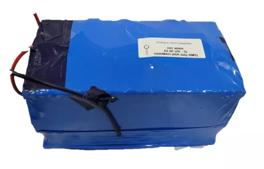 24v 50ah lifepo4 katlı lityum batarya 