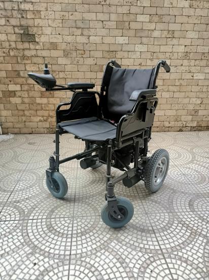  İkinci El JT-w111a Katlanır Akülü Tekerlekli Sandalye Kullanılmış